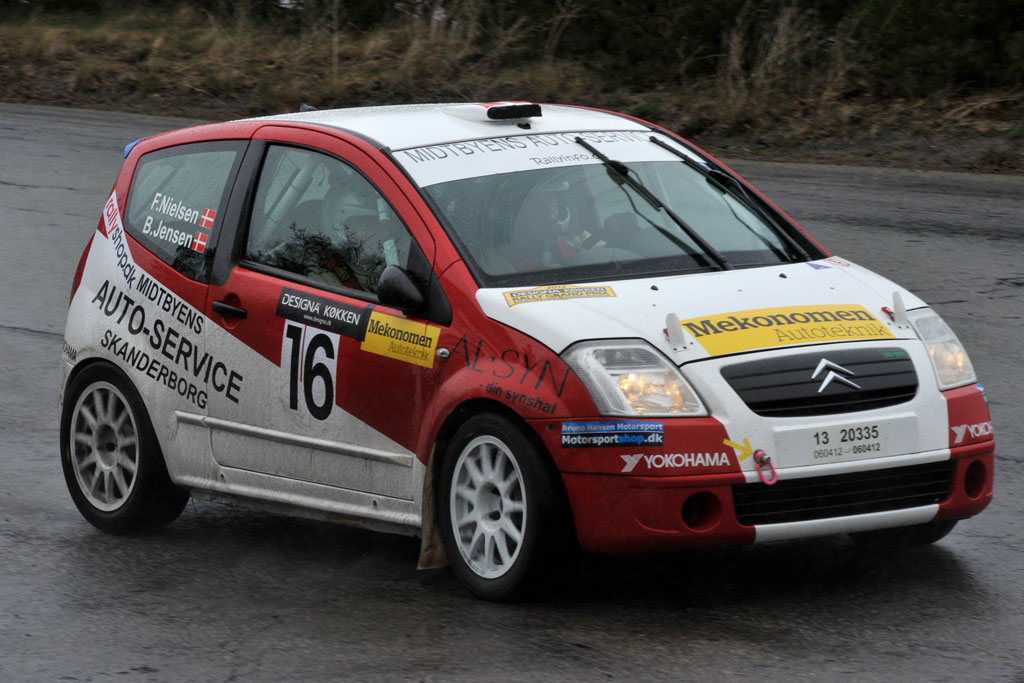 Frank Nielsen og Børge Jensen leverede en overraskelse ved Designa Køkken Rally GP
(Foto: FN-Rally)